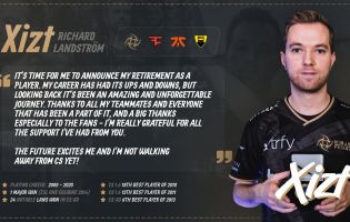 CS:GO veteran Xizt has retired