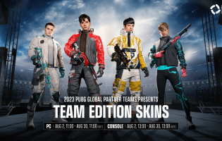Soniqs and Gen.G now have PUBG: Battlegrounds Team Edition skins