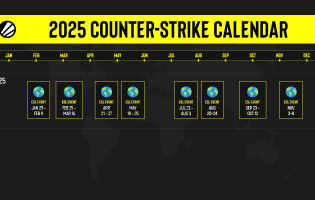 ESL outlines 2025 Counter-Strike calendar