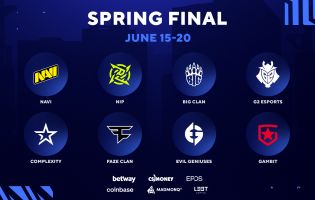 These are the eight teams that will be competing in the 2021 BLAST Premier: Spring Finals